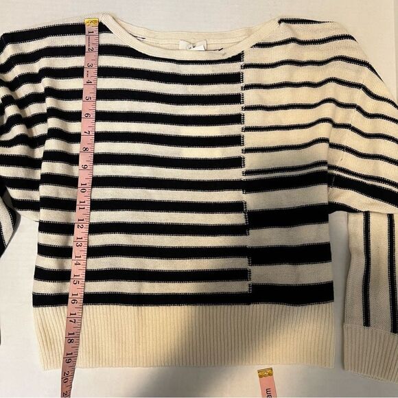 NWT Revolve x Joie Maridel Sweater in Porcelain & Midnight | Size XS - Picture 12 of 12